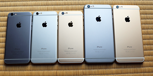 「iPhone6 plus 64GB スペースグレイ」