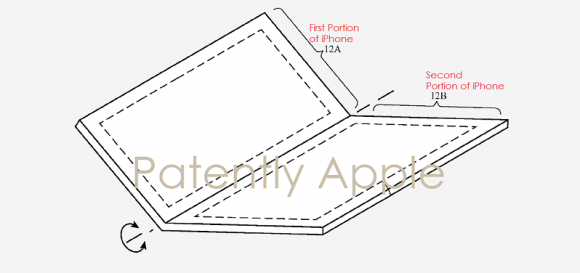 近い未来に折りたたみ可能なiPhoneが登場するかも？Appleが新たに特許取得