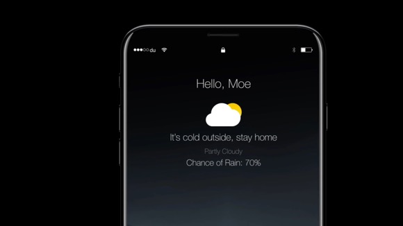 【iPhone8の新作コンセプト動画】全面有機ELディスプレイでiOS11が作動！