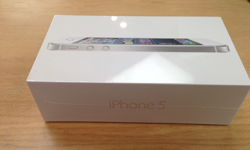 auのiPhone5やっとゲット