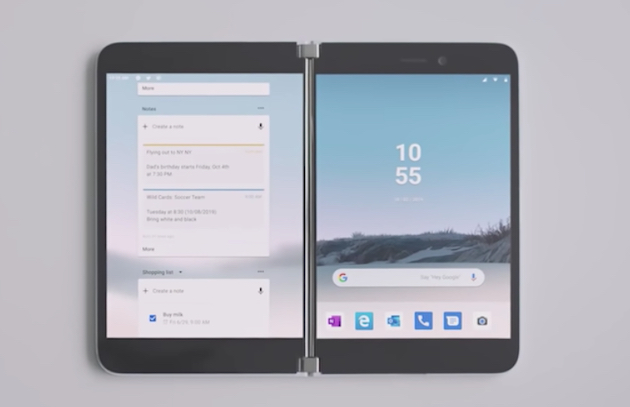 折りたたみiPhoneは独立したディスプレイを採用しMicrosoft Surface Duoのようなスタイルか？