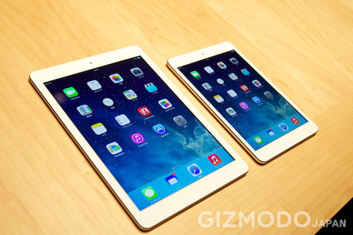 iPad mini2は11月中に販売 iPad Air 日本発売日は11月1日！先行予約なし