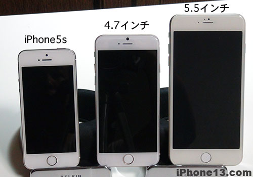 iPhone6 5.5インチ 4.7インチモデルをモックで比較！どちらを選ぶべきか？【動画】