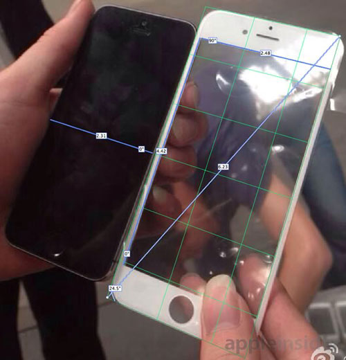 iPhone6のフロントパネルやモックアップ等の写真？が続々と流出