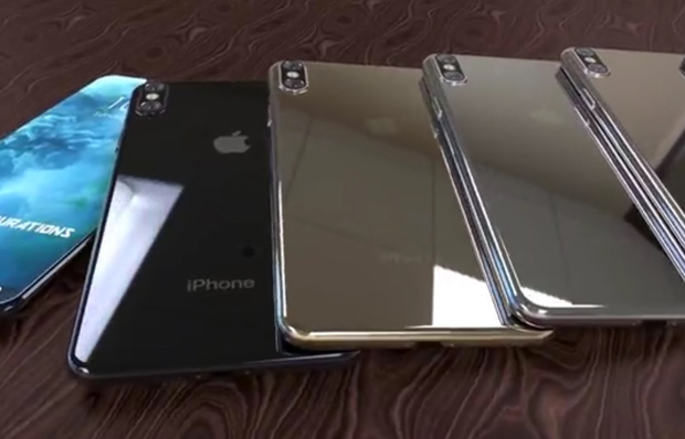 「iPhone8」のモックアップと「iPhone6s」&「iPhone7 Plus」を比較した写真が公開