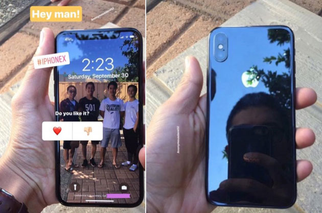 「iPhoneX」発売日11月3日なのに実機動画と写真が流出！